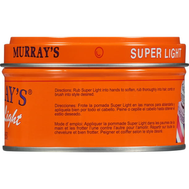 Murrays Super Light Hair Dressing Pomade, 3 Oz
