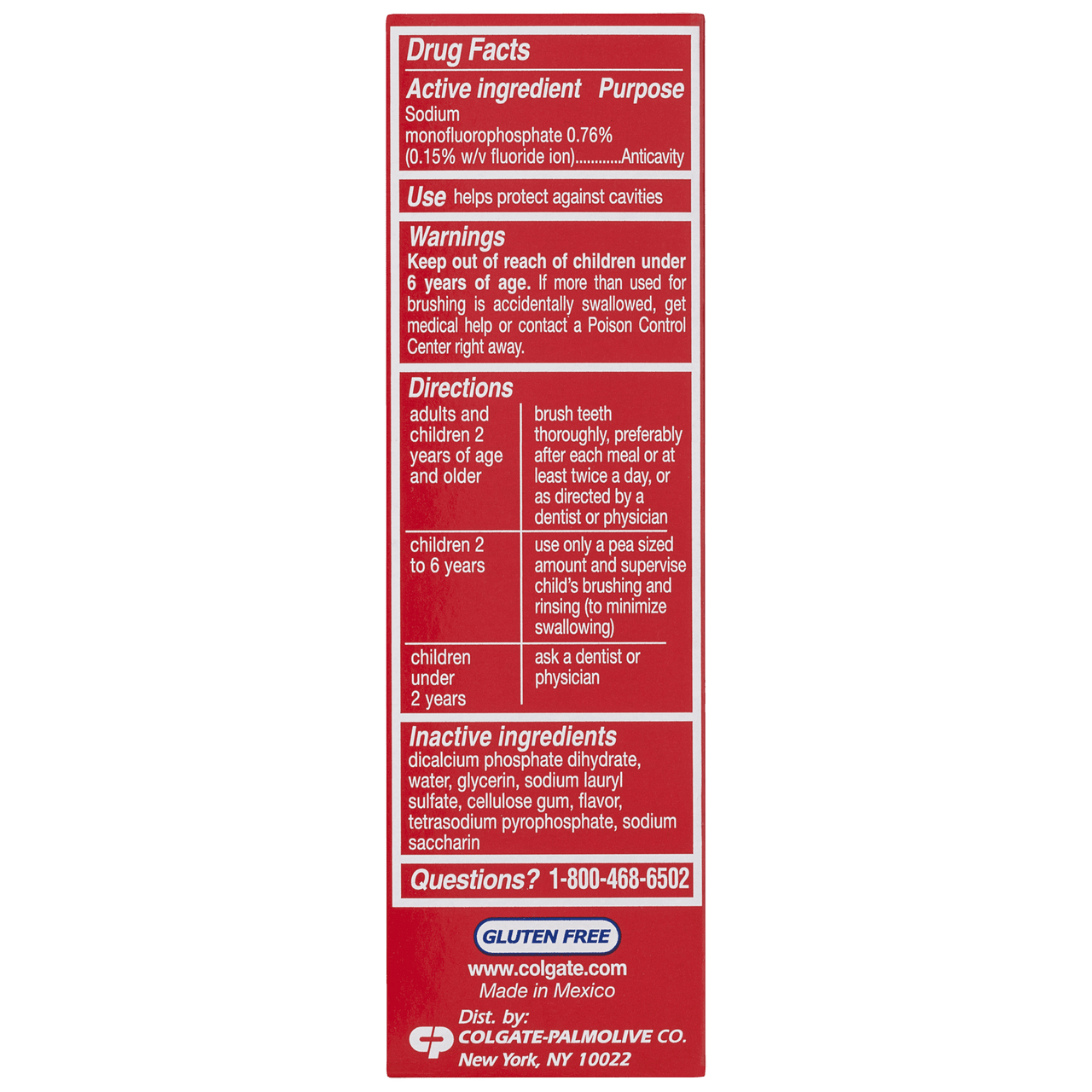 Colgate Cavity Protection Toothpaste Great Regular Flavor, 1 oz