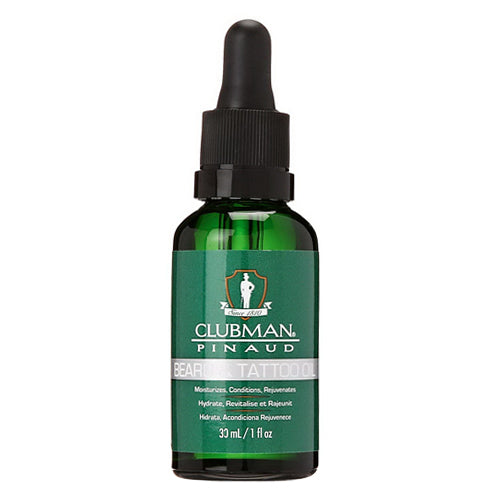 Clubman Pinaud Beard And Tattoo Oil, 1 Oz