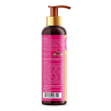 Mielle Organics Pomegranate & Honey Moisturizing and Detangling Shampoo, 12 Oz