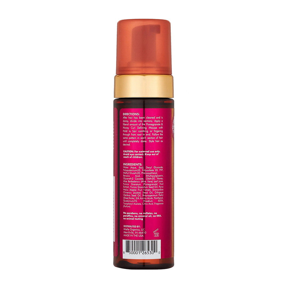 Mielle Pomegranate & Honey Curl Defining Mousse with Hold, 7.5 Oz