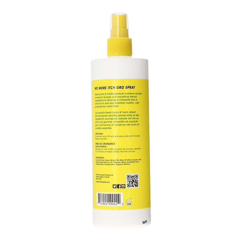 Jamaican Mango and Lime No More Itch Gro Hair Spray, 16 Oz