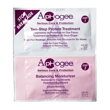 Aphogee Two-Step Protein Treatment Moisturizer, 1 Ea