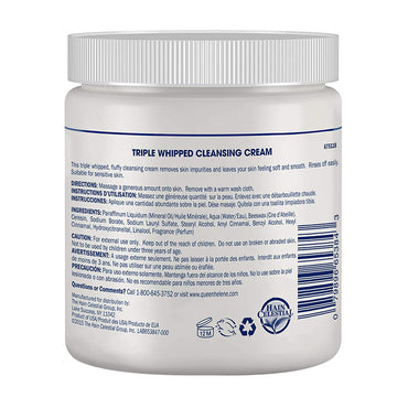 Queen Helene Triple Whipped Professional Cleansing Cream Removes Skin Impurities, 15 oz