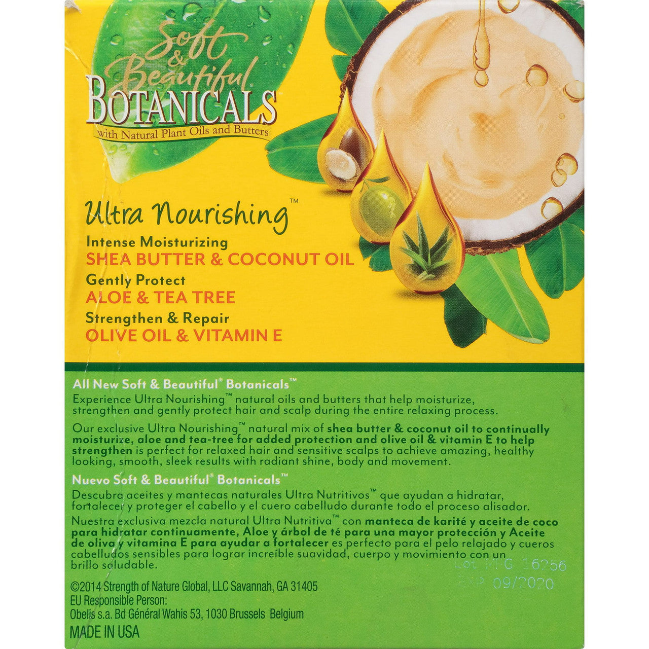 Soft And Beautiful Botanicals With Natural Plant And Butters Relaxer Kit Regular, 1 Ea