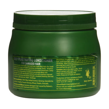 Deity America Of Hair Deep Penetrating Conditioner for Damaged Hair, 17.6 Oz