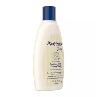 Aveeno Baby Soothing Relief Creamy Wash, 12 Oz