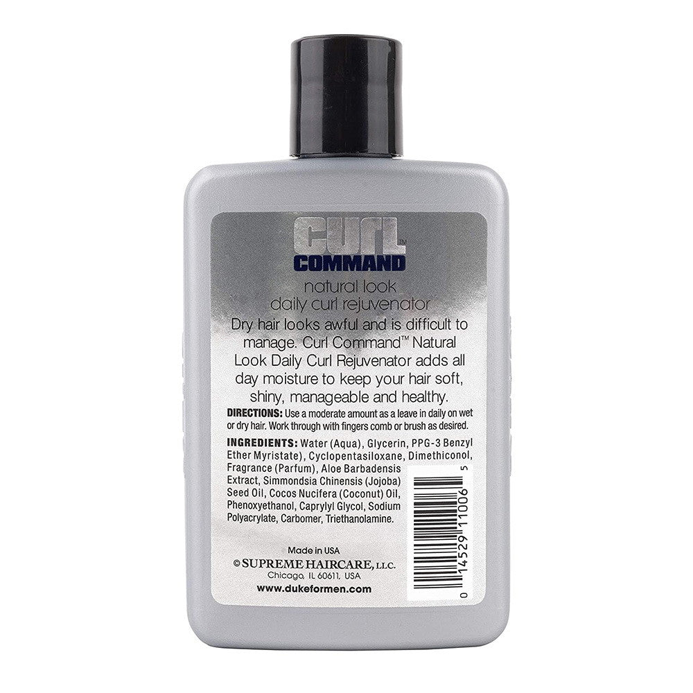 Duke Curl Command Natural Look Daily Curl Rejuvenator, 7.4 Oz