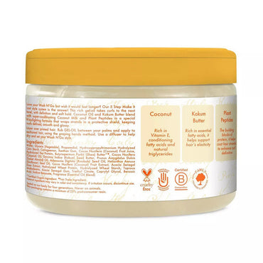 SheaMoisture Coconut Custard Make It Last Wash N Go Defining Gel-Oil, 12 Oz