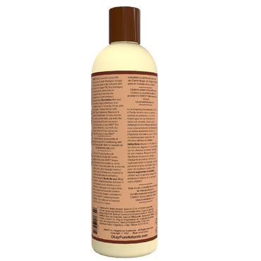 Okay Black Jamaican Castor Oil Moisture And Growth Hair Shampoo, 12 Oz