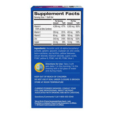 PreserVision Eye Vitamin With Lutein Softgels 90 Ea