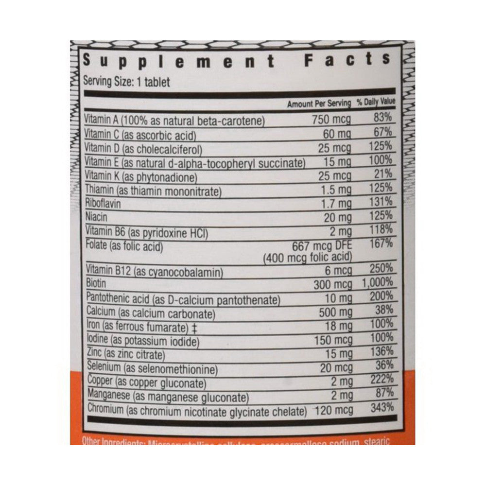 Windmill Health Formula Daily High Potency Multi Vitamin Tablets For Women - 100 Ea