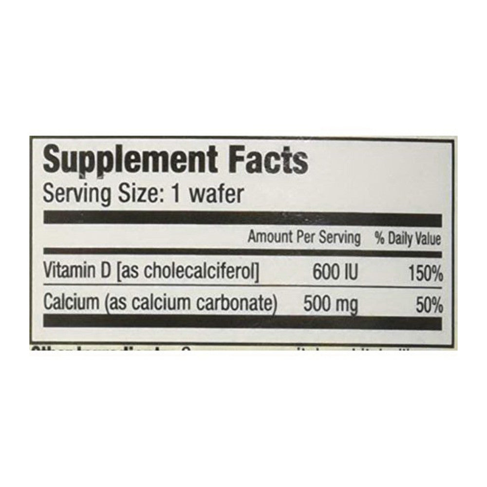 Calcium 500 Mg Chewable Tablets By Windmill - 60 Ea
