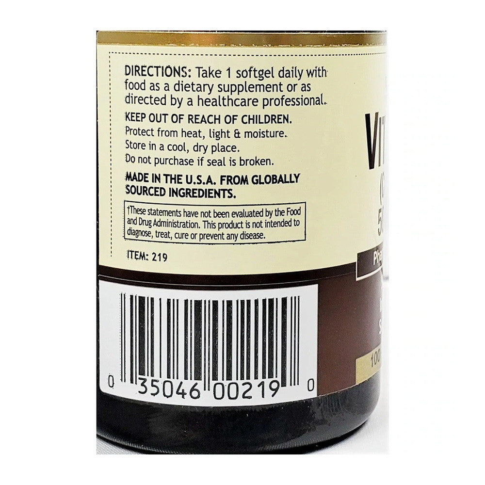 Windmill Vitamin D3 2000 IU Softgels 100 Ea