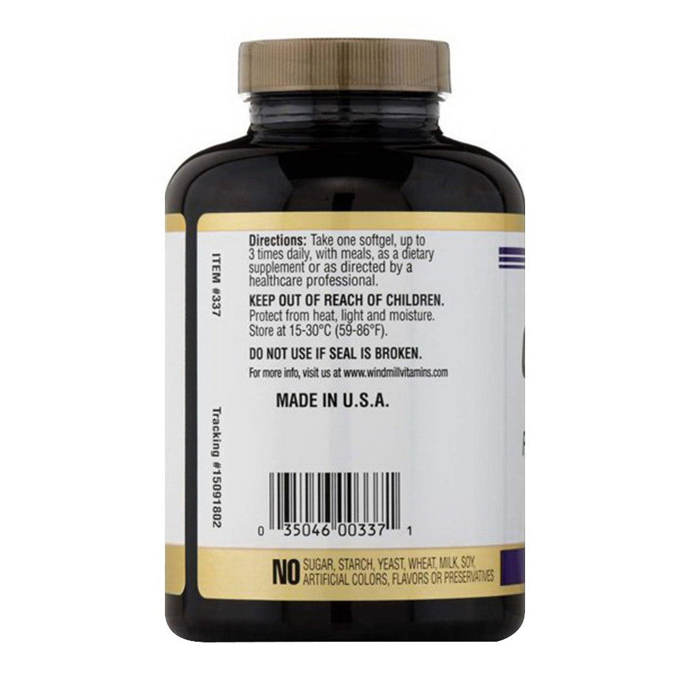 Windmill Omega 3 Fish Oil 1000 Mg Softgels - 90 Ea