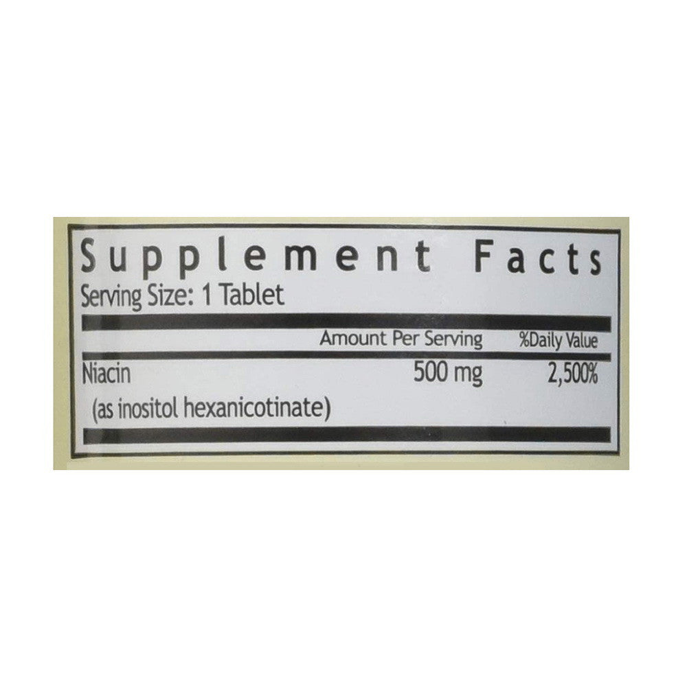 Windmill No Flush Niacin 500 Mg Tablets - 30 Ea