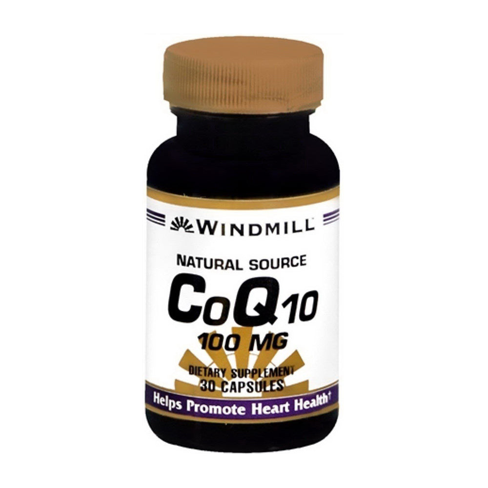 Co-Enzyme Q-10 100 Mg Capsules By Windmill - 30 Ea