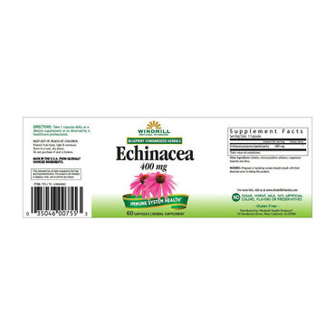 Windmill Echinacea 400Mg Capsules - 60 Ea