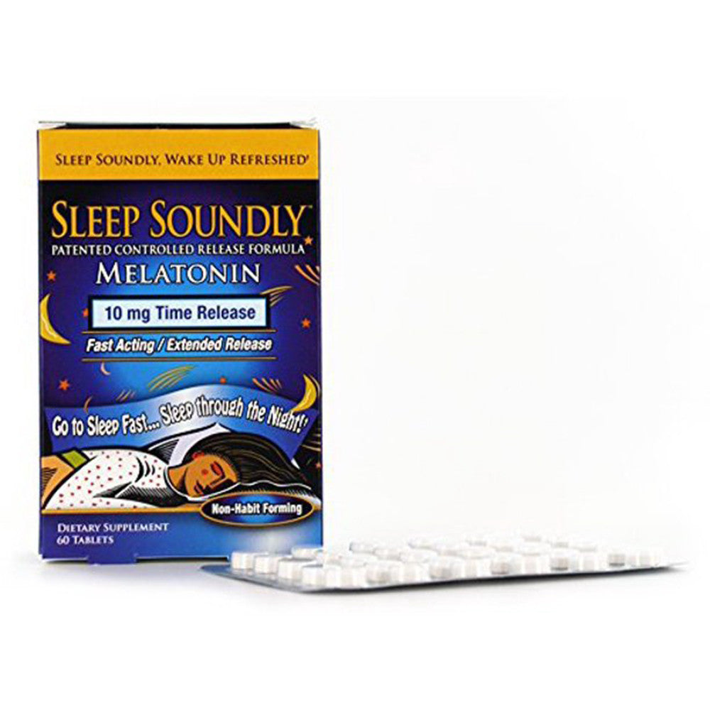 Windmill Sleep Soundly Melatonin 10Mg Tablets - 60 Ea
