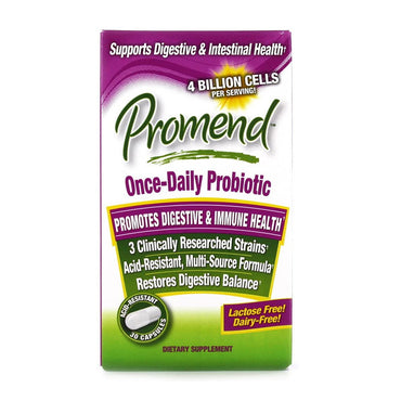 Promend Once Daily Probiotic Capsules, 30 Ea