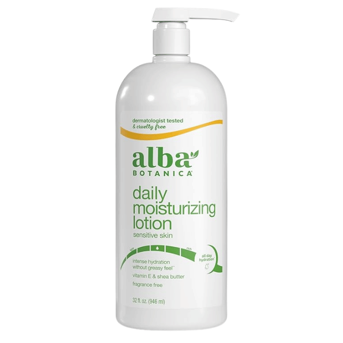Alba Botanica Daily Moisturizing Lotion Sensitive Skin, 32 fl Oz
