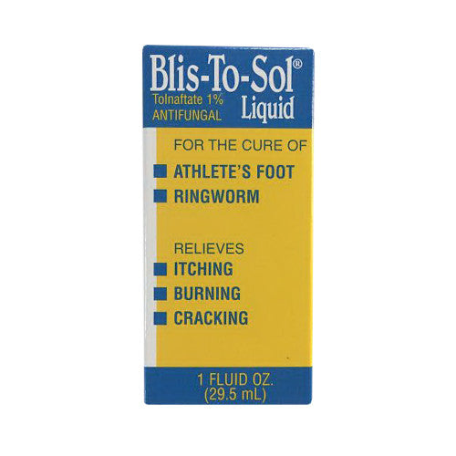 Blis-To-Sol Athletes Foot And Ringworm Antifungal Liquid, 1 Oz