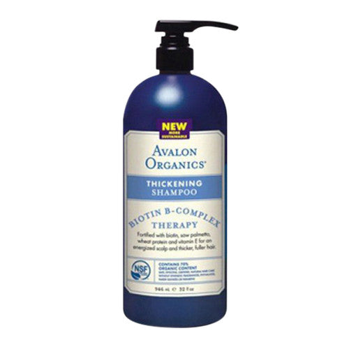 Avalon Organics Biotin B-Complex Therapy Thickening Shampoo - 32 Oz