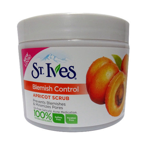 St. Ives Apricot Scrub, Blemish And Blackhead Control - 10 Oz