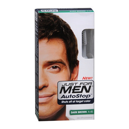 Just For Men Autostop Hair Color, Dark Brown - Kit