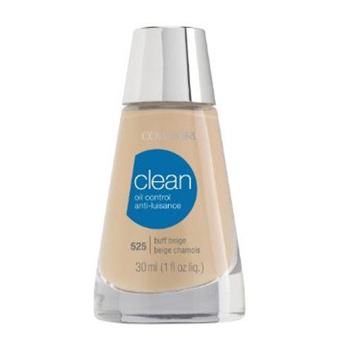 Covergirl Clean Oil Control Liquid Makeup, Buff Beige 525 1.0 Oz, 1 Ea