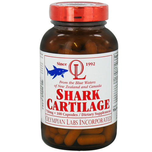 Olympian Labs Shark Cartilage 750 Mg Capsules - 100 Ea