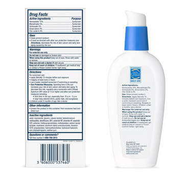 CeraVe AM Facial Moisturizing Lotion with Sunscreen SPF 30, 3 fl oz
