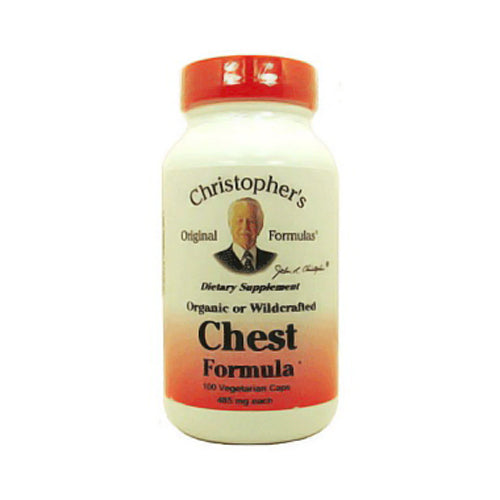 Dr Christophers Original Formulas Chest Formula Vegetarian Capsules Support the Immune System 100Ea