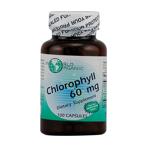 Chlorophyll Dietary Supplement 60 Mg Capsules - 100 Ea