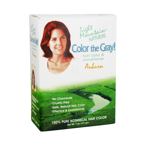 Light Mountain Natural Color The Gray Hair Conditioner Kit - 7 Oz