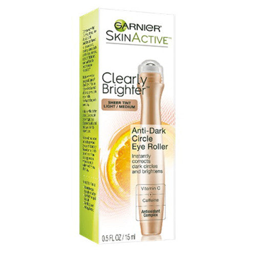 Garnier Nutritioniste Skin Renew Anti-Dark-Circle Roller, Light/Medium - 0.5 Oz