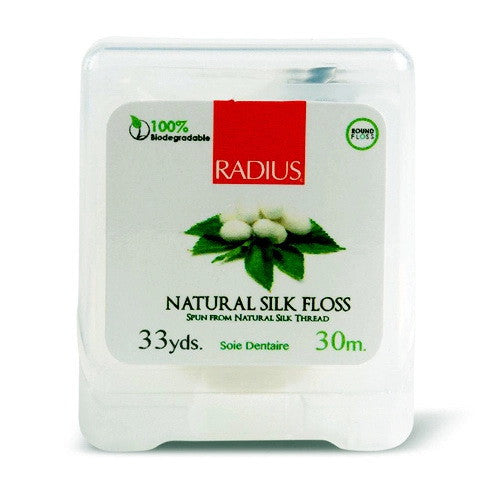 Radius Natural Silk Floss, 100% Biodegradable - 33 Yards
