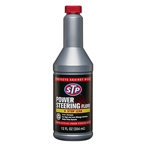 Stp Power Steering Fluid And Stop Leak - 12 Oz