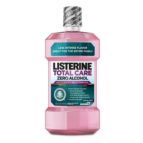 Listerine Total Care Zero Anticavity Mouthwash Fresh Mint Flavour - 1 Litre