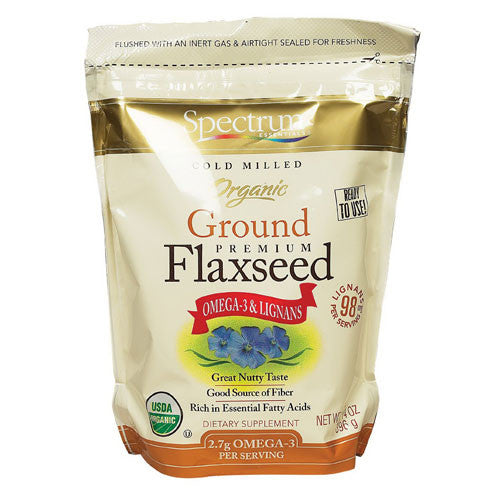 Spectrum Naturals Essential Flaxseed Ground Organic Granules - 14 Oz