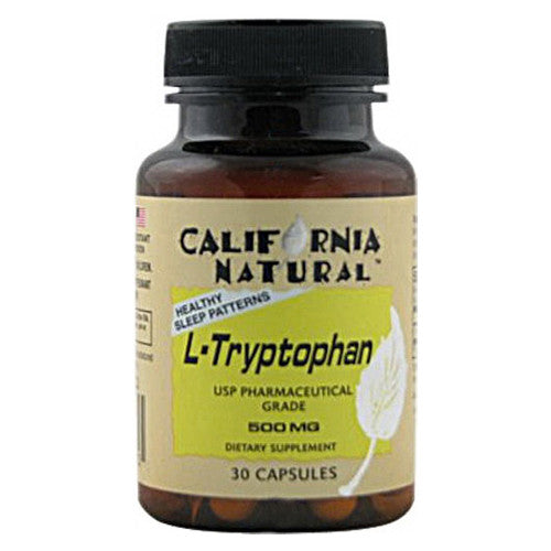 California Natural L-Tryptophan 500 Mg Capsules - 30 Ea