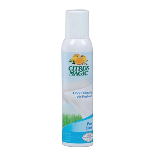Citrus Magic Odor Eliminating Natural Air Freshener Eliminate Troublesome Odors and Sprinkle Air with Freshness Pure Linen Non Aerosol Spray 3Oz (85g)