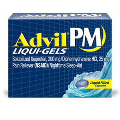 Advil Pm Liqui-Gels, Liquid Filled Caplets - 20 Ea