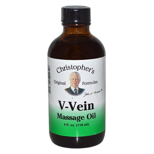 Dr. Christophers V-Vein Massage Oil- 4 Oz