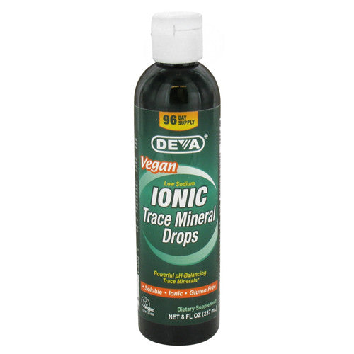 Deva Nutrition Ionic Trace Mineral Drops - 8 Oz