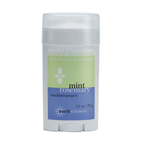 Earth Science Rosemary And Mint Natural Deodorant - 2.5 Oz