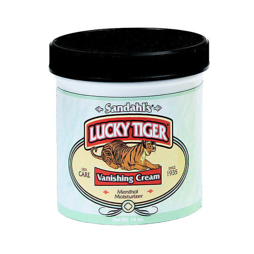 Lucky Tiger Menthol Moisturizer Vanishing Cream - 12 Oz