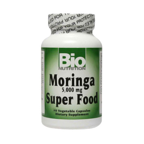 Bio Nutrition Moringa Super Food 5000 Mg Vegetarian Capsules - 90 Ea