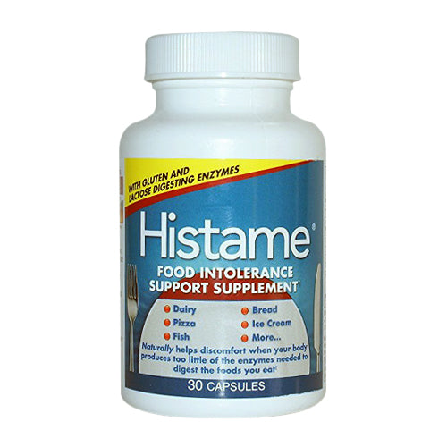 Histame Food Intolerance Support Capsules for Digestive Comfort 30Ea