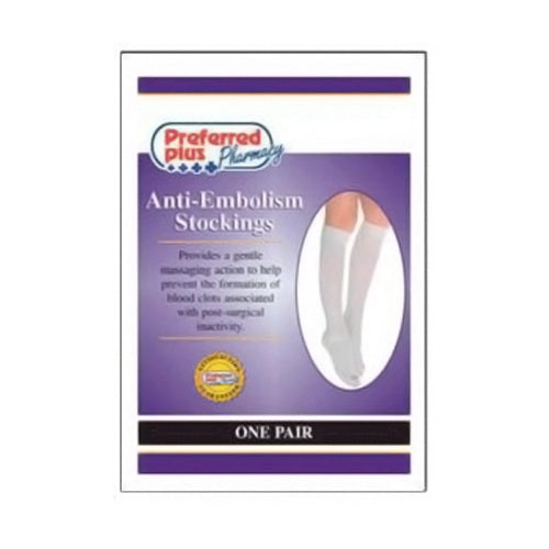 Preferred Plus Stock Anti Embolism Stockings - 1 Pair